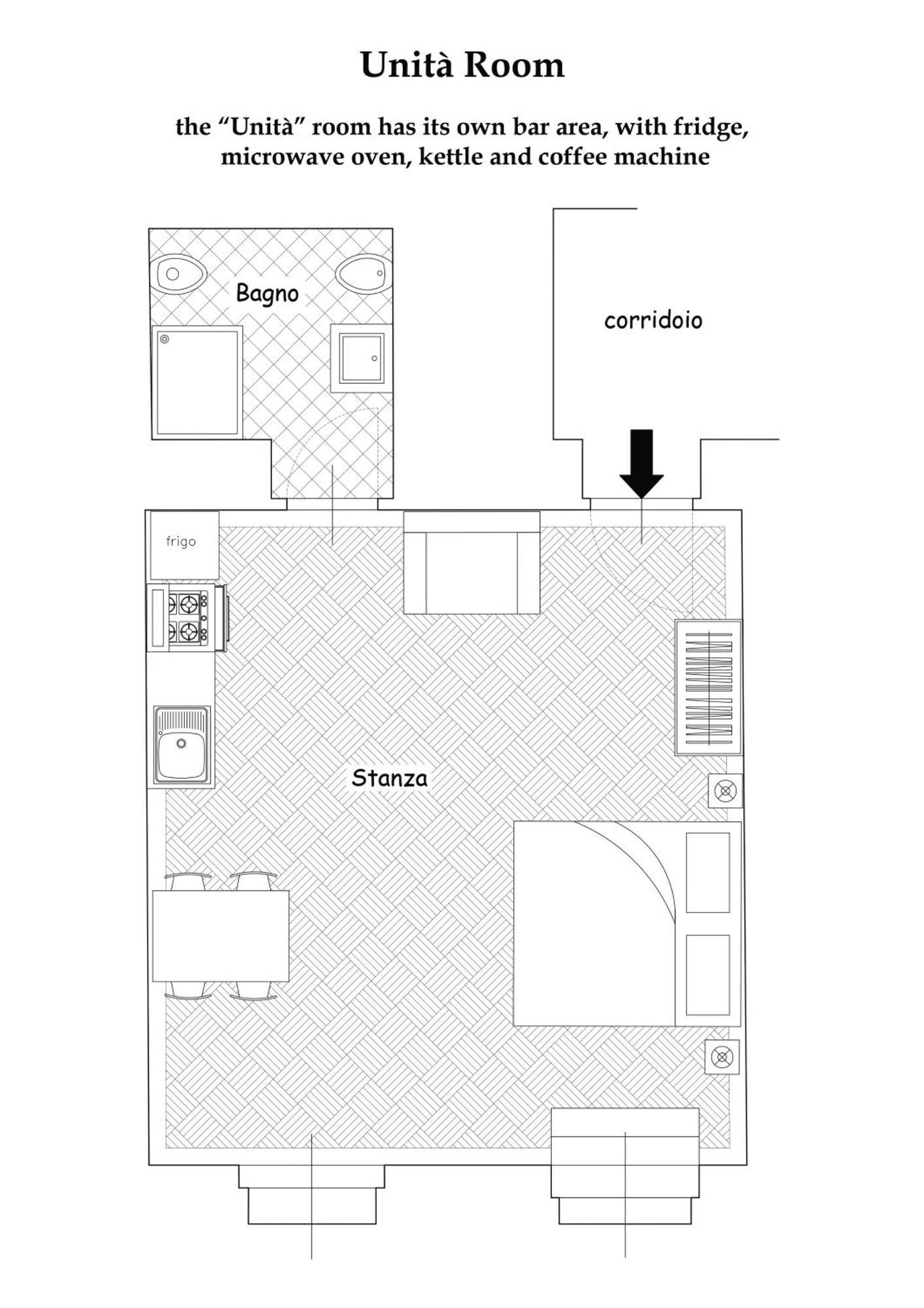 Garibaldino Rooms Trieste Luaran gambar